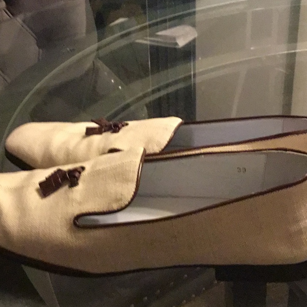 Tods Leather Embellishment Loafers